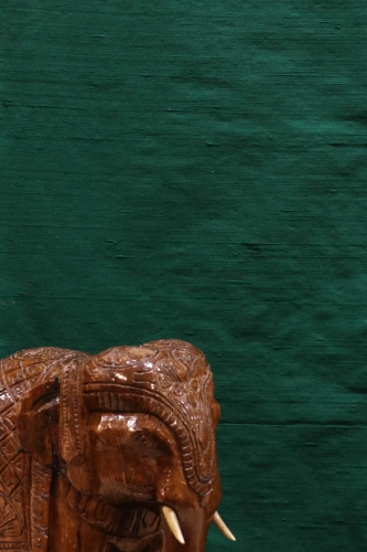Traditional Pure Raw Silk Fabric (Slubs Weave)